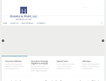 Tablet Screenshot of harrisandhart.com